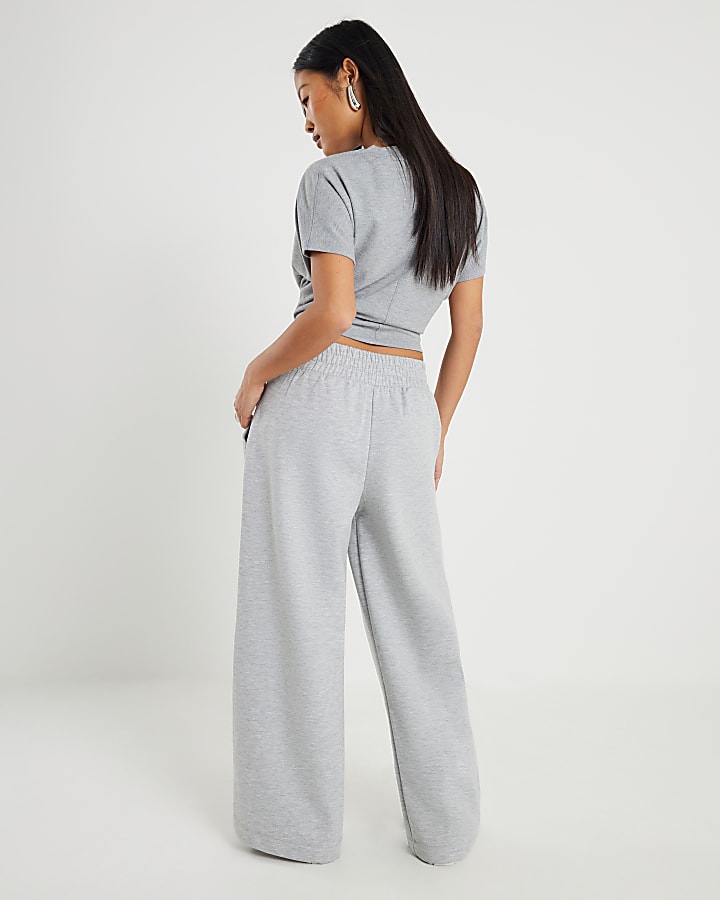 Petite Grey Tailored Trousers