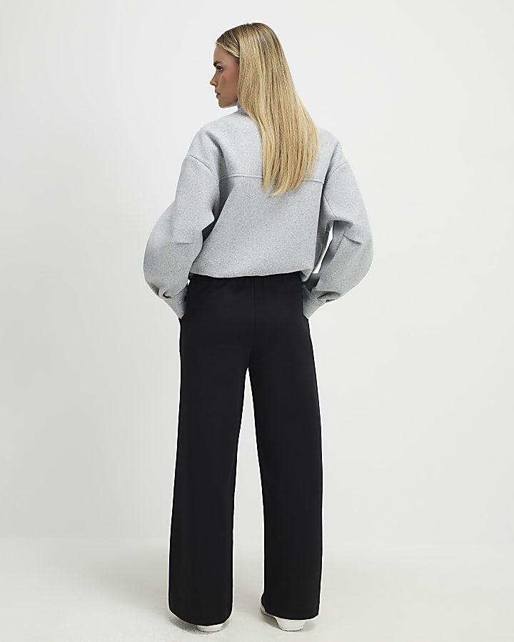 Petite Black Tailored Trousers