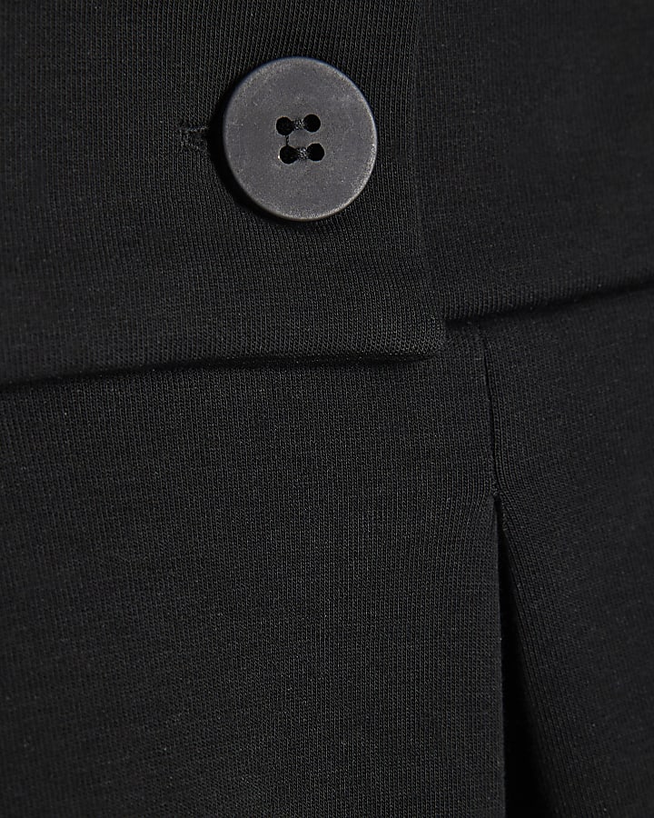 Petite Black Tailored Trousers