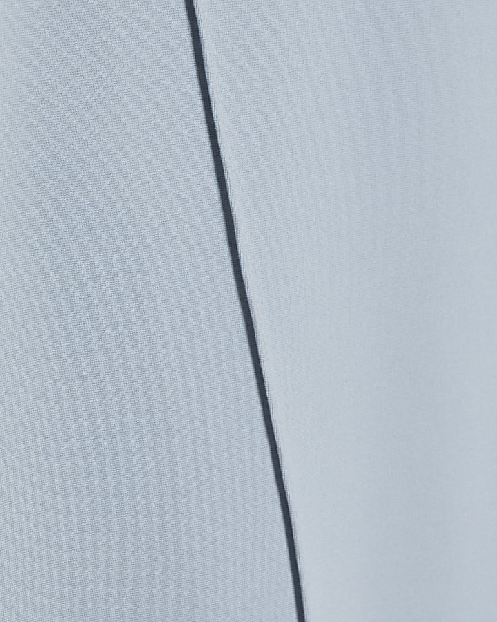 Blue Oversized Seam Front T-shirt