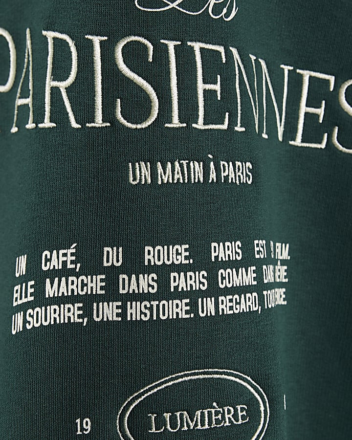 Green Les Parisiennes Sweatshirt