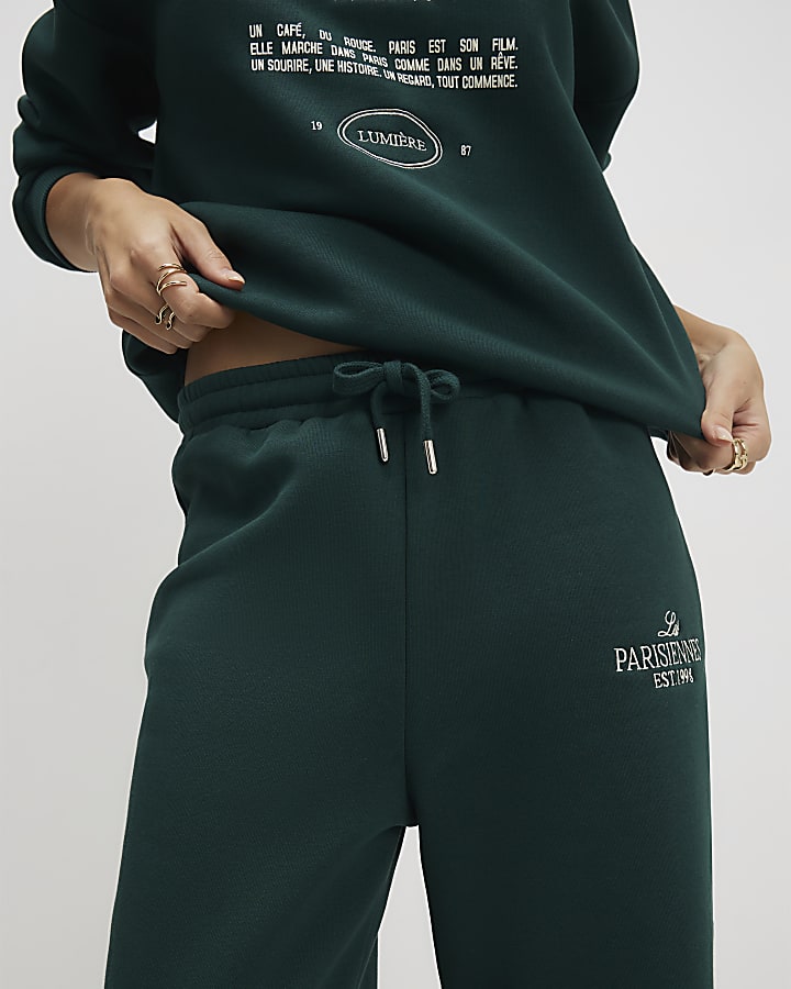 Green Les Parisiennes Joggers