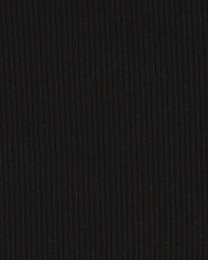 Petite Black High Waisted Flared Leggings