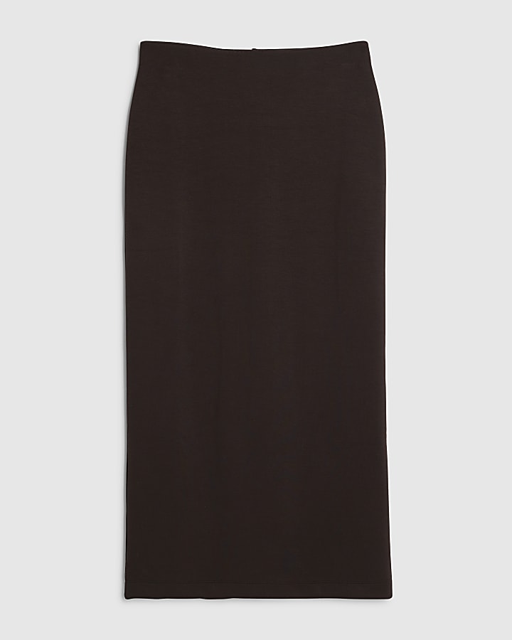 Brown Premium Maxi Skirt