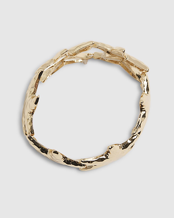 Gold Starfish Stretch Bracelet