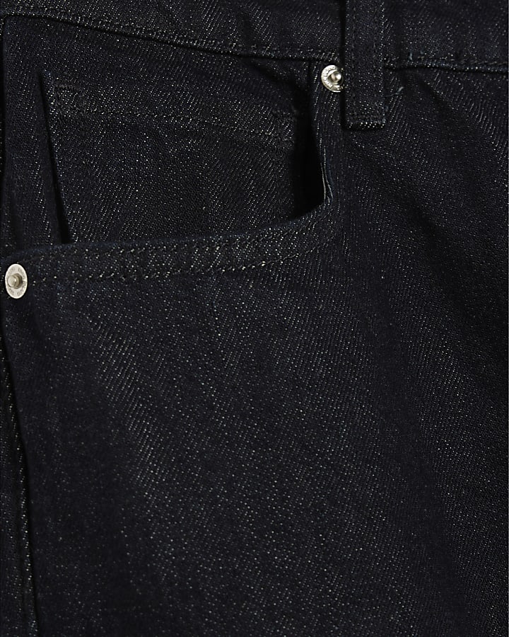 Petite Blue Mid Rise Bootcut Jeans