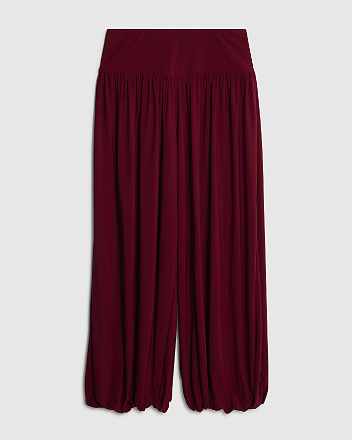 Red Balloon Leg Trousers