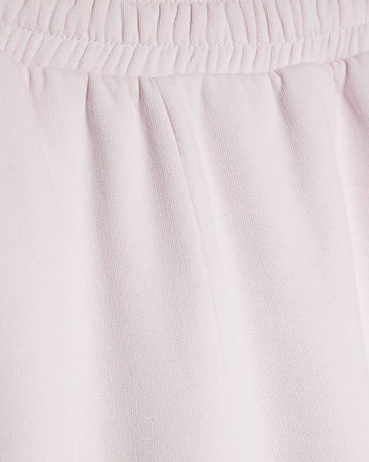 Pink Wide Leg Joggers