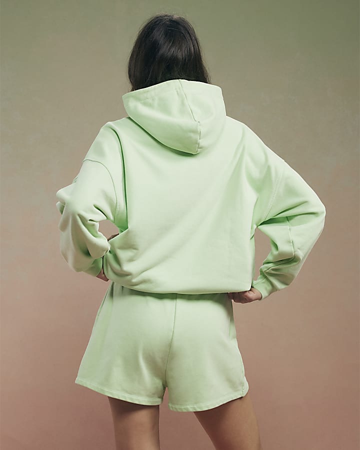 Green Year Zero Embellished Shorts