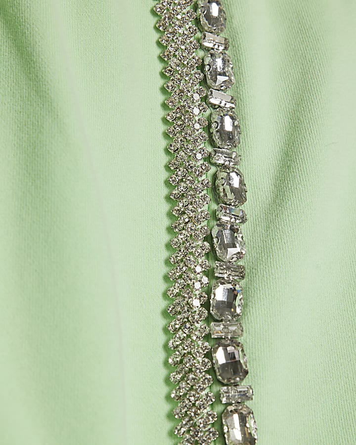 Green Year Zero Embellished Shorts