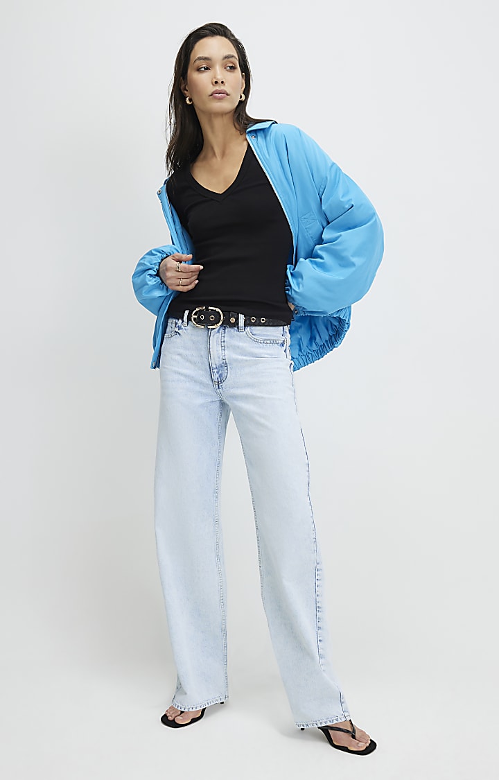 Black V Neck T-Shirt