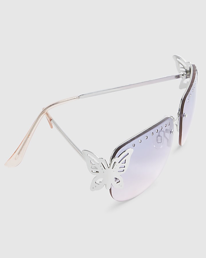 Purple Butterfly Sunglasses