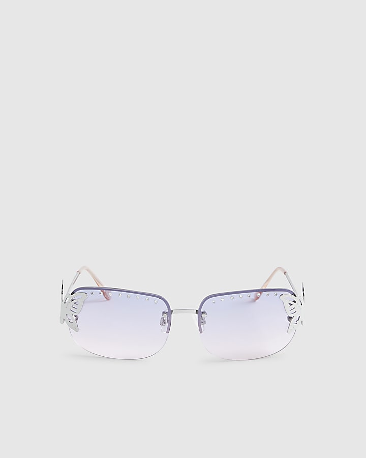 Purple Butterfly Sunglasses