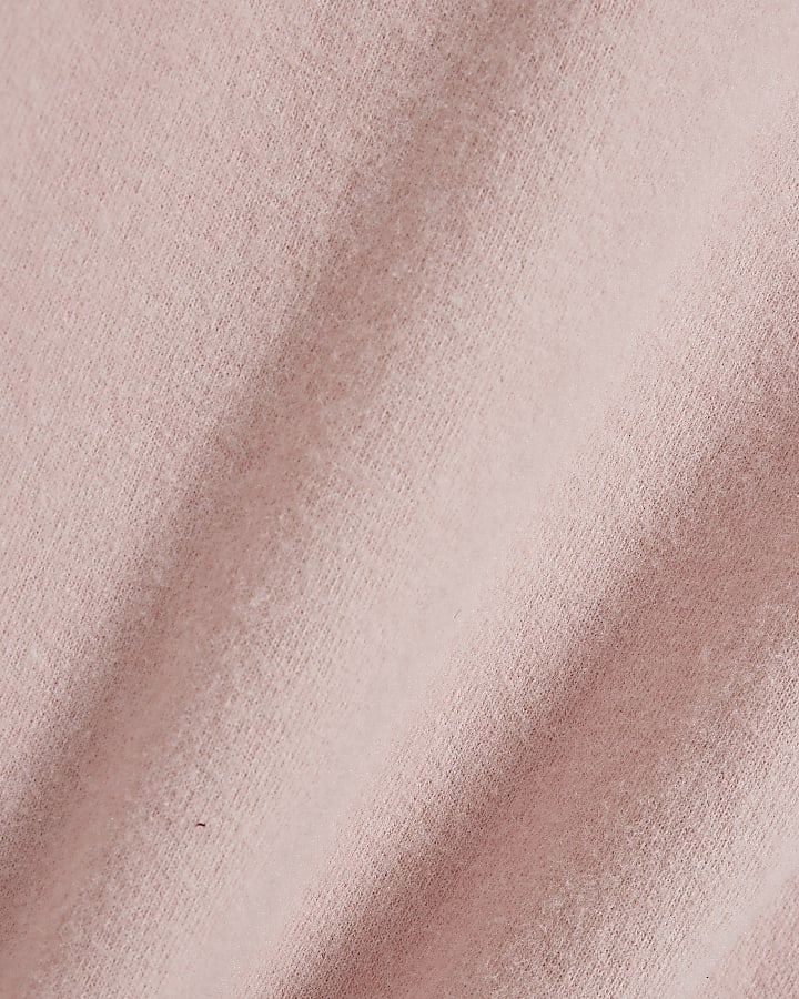 Pink Cosy Midi Skirt