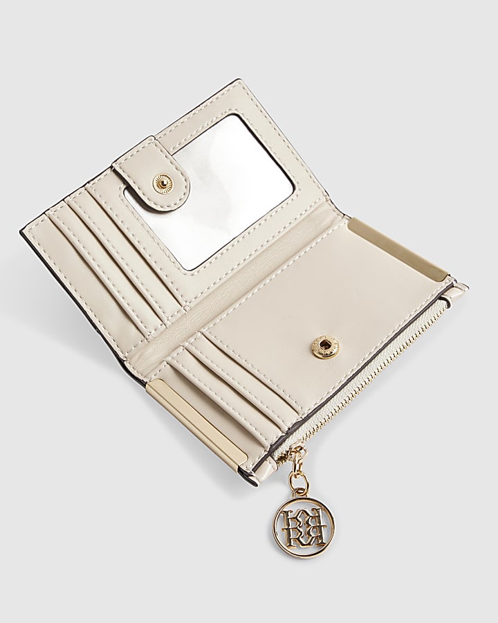 Cream Floral Mini Purse