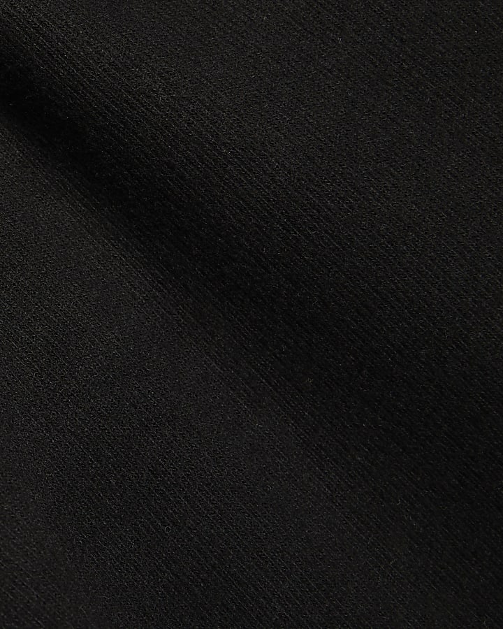 Black Whipstitch Cosy Sweatshirt