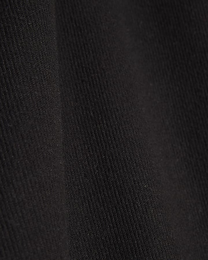 Black Cosy Wide Leg Trousers