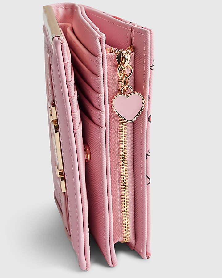 Pink J'adore Foldout Purse