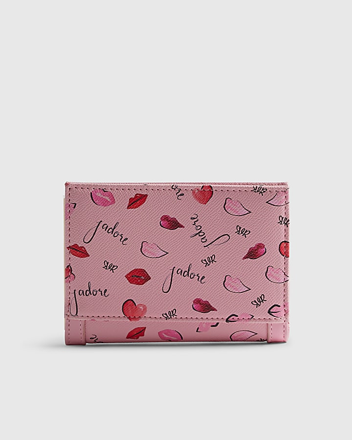 Pink J'adore Foldout Purse