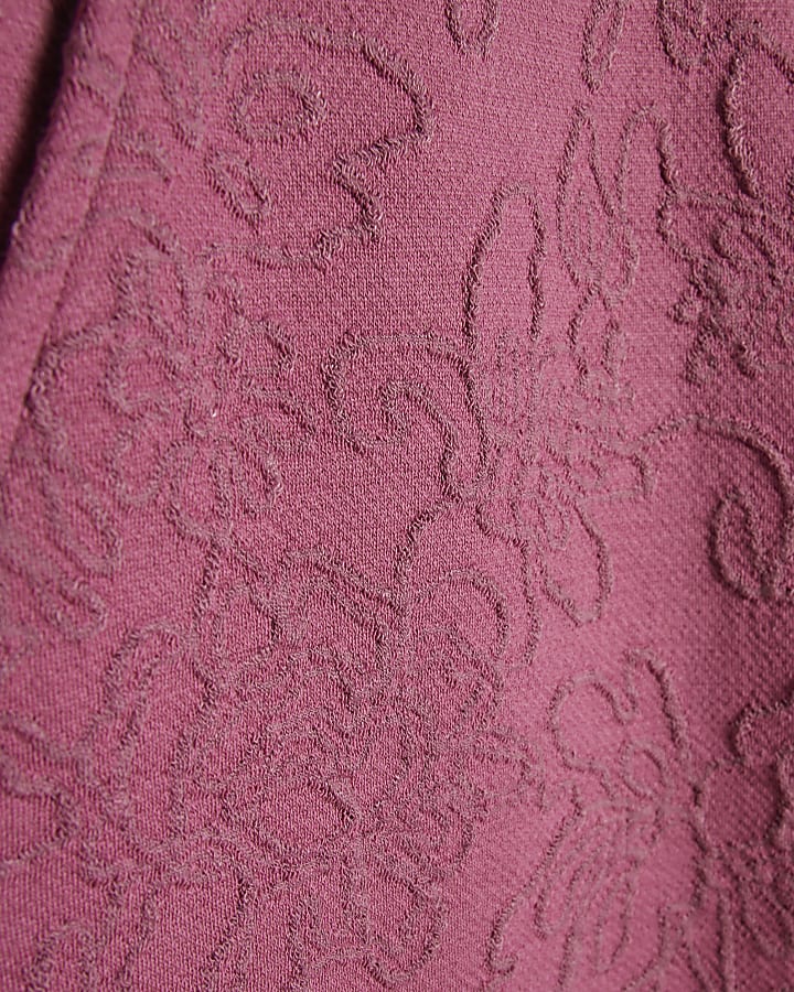 Pink Wide Leg Trousers