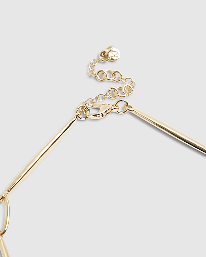 Gold Murano Heart Pendant Necklace