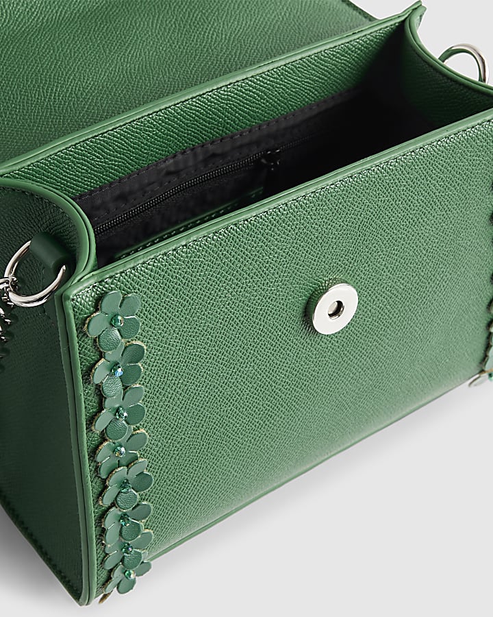 Green Clover Mini Tote Bag