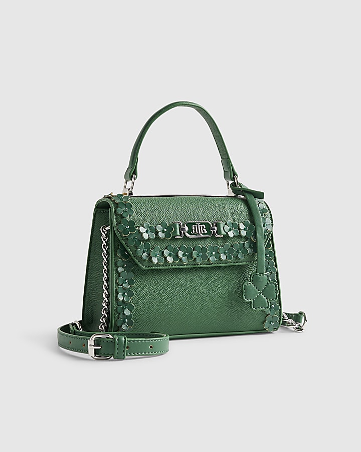 Green Clover Mini Tote Bag