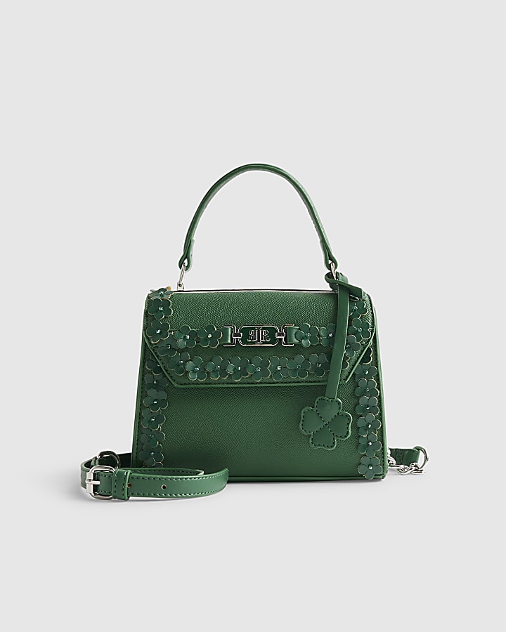 Green Clover Mini Tote Bag