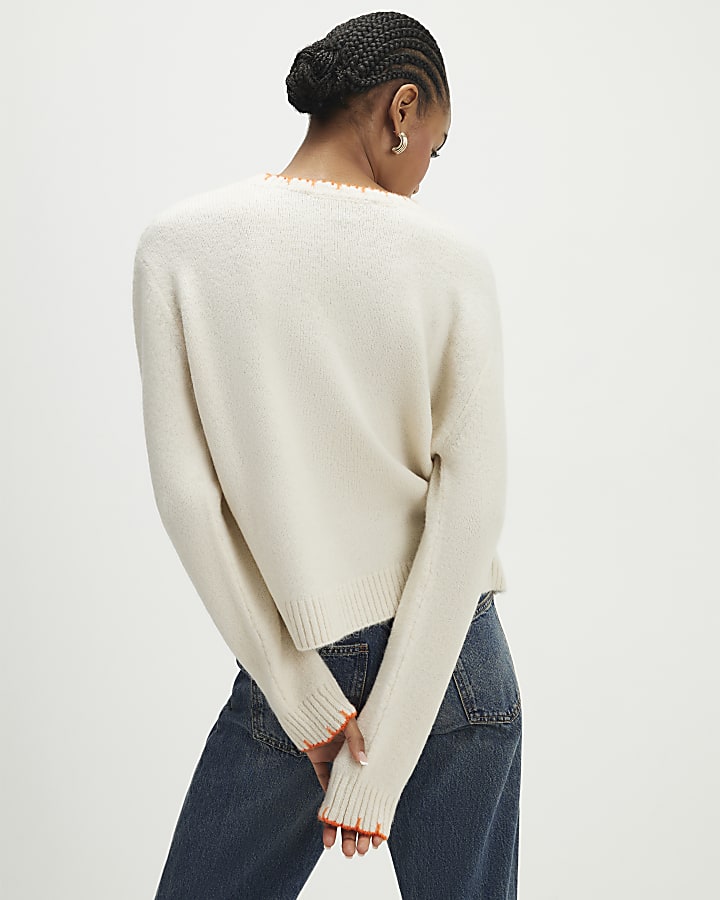 Cream Horse Western Jumper