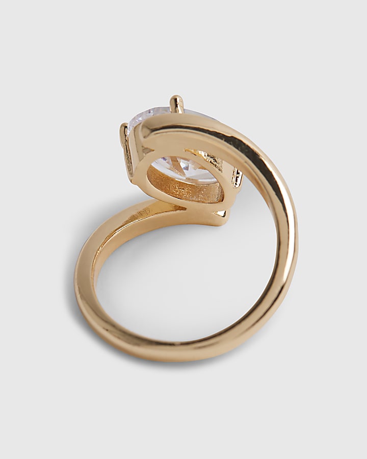 Gold Spiral Ring