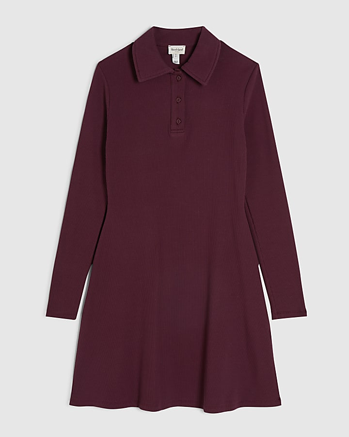 Red Fit And Flare Dress