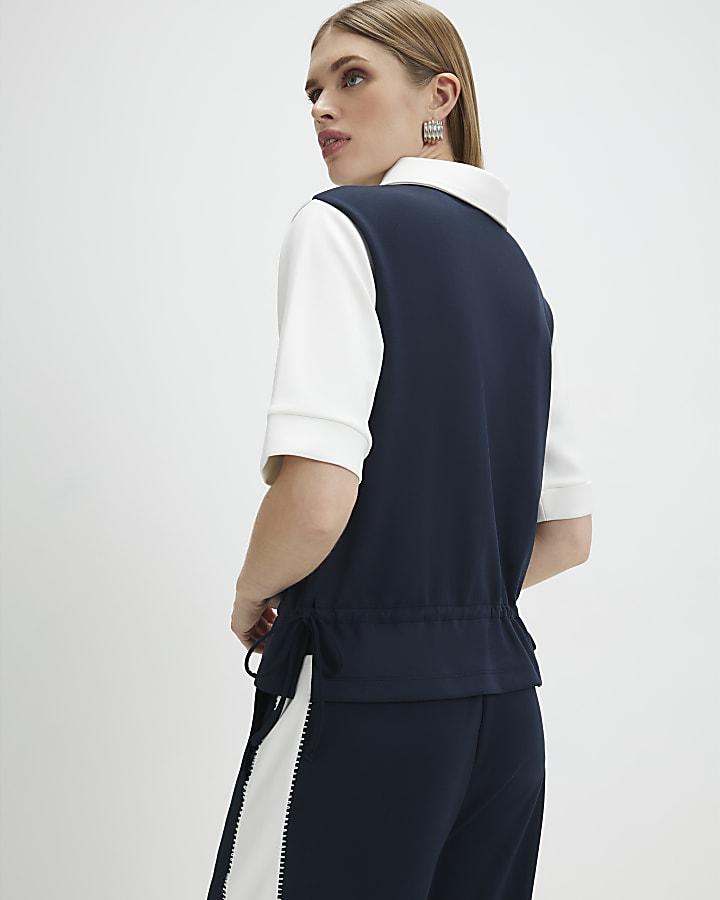 Navy Short Sleeve Polo Shirt