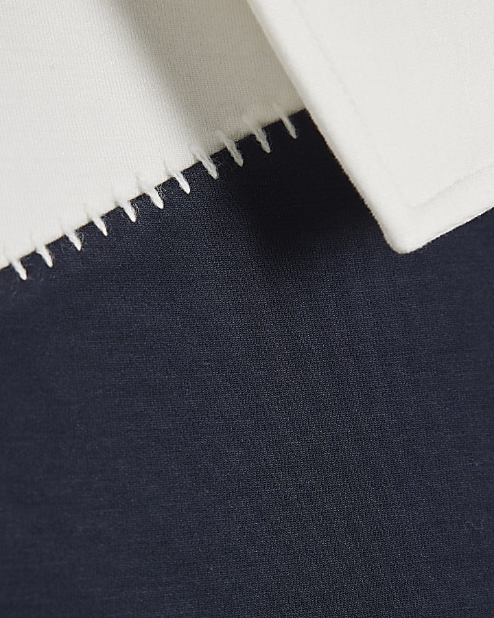 Navy Short Sleeve Polo Shirt