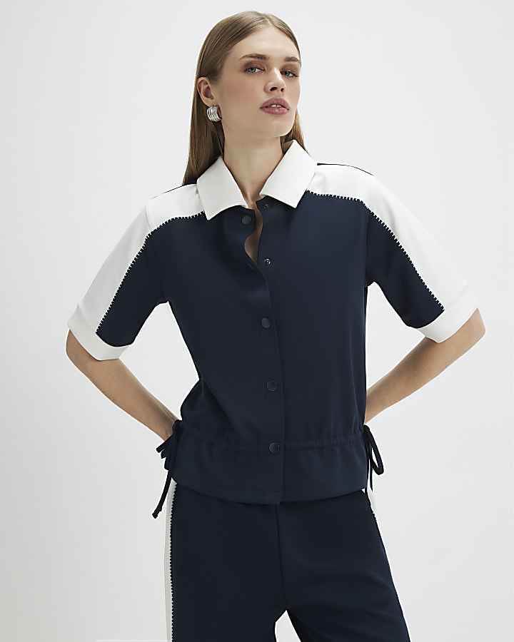 Navy Short Sleeve Polo Shirt