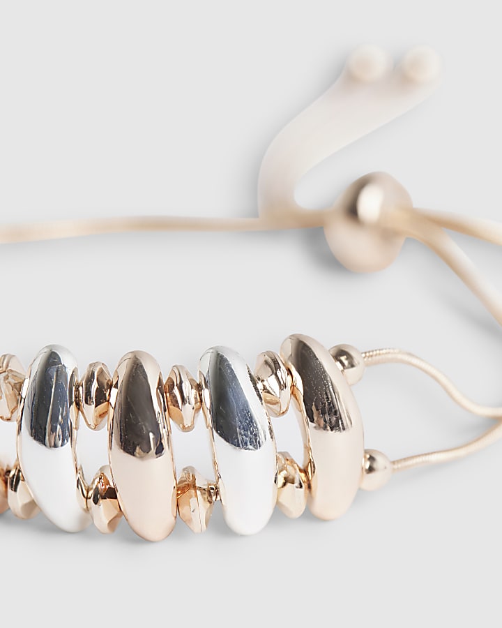 Rose Gold and Silver Bracelet