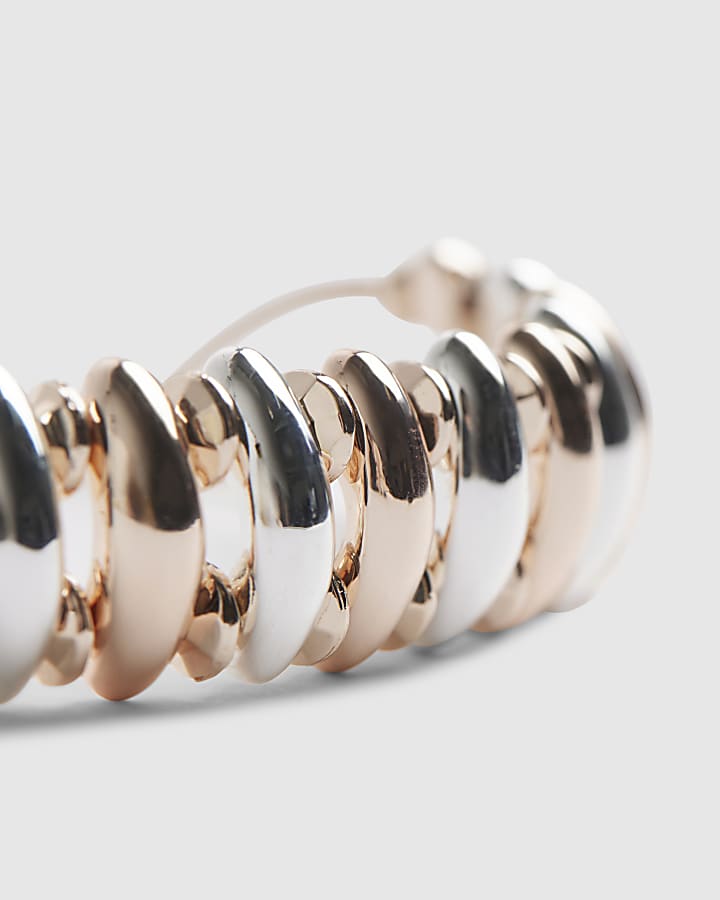 Rose Gold and Silver Bracelet