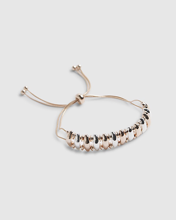 Rose Gold and Silver Bracelet