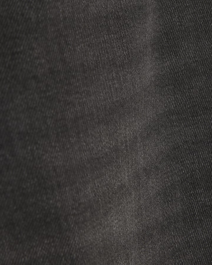 Black Barrel Leg Jeans