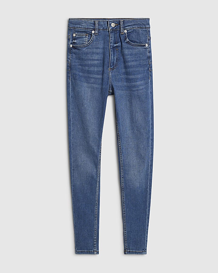 Blue Comfort Skinny Jeans
