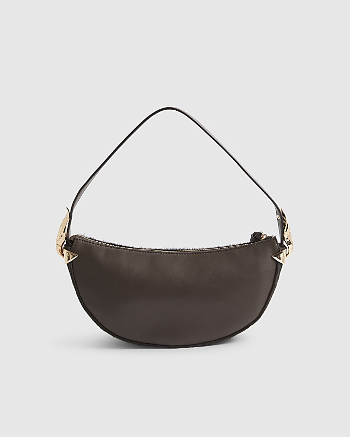 Brown RI Studio Shell Shoulder Bag