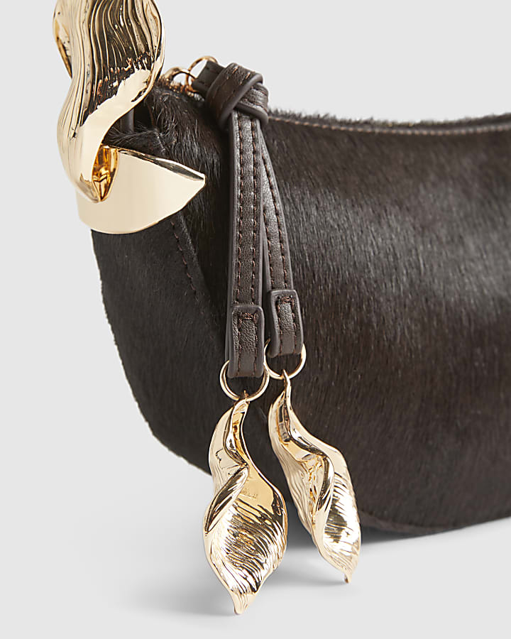 Brown RI Studio Shell Shoulder Bag