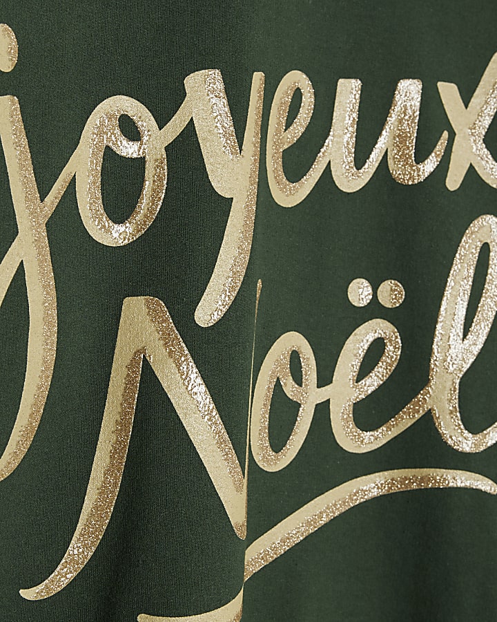 Green Joyeux Noel Christmas Sweatshirt