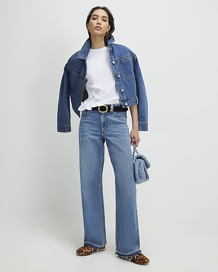 White Twist Hem T-Shirt