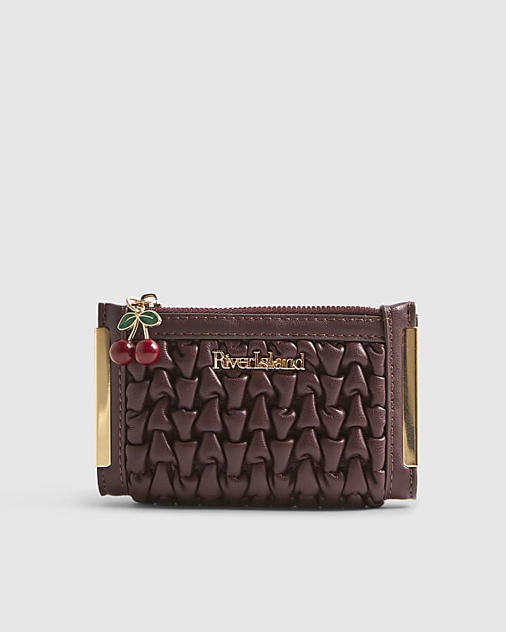Brown Scrunch Purse
