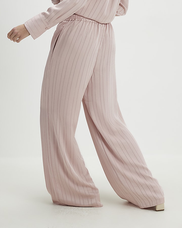 Pink Stripe Trousers