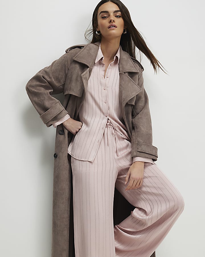 Pink Stripe Trousers