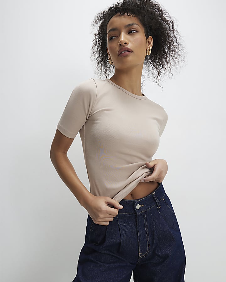 White Fitted T-Shirt 2 Pack