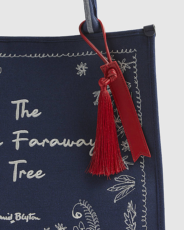 Navy Enid Blyton Large Shopper Bag