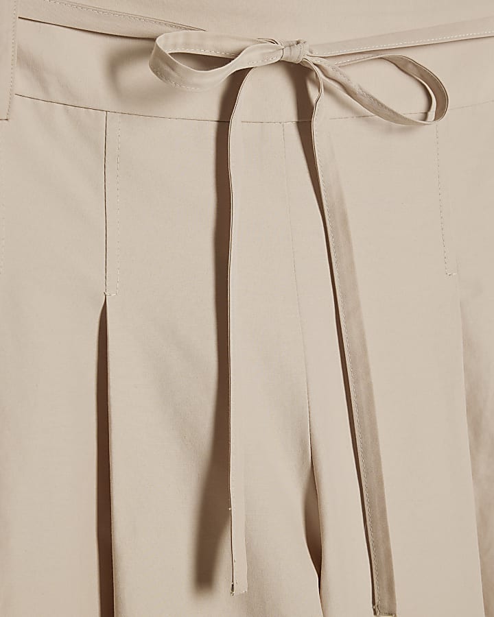 Cream Poplin Culottes