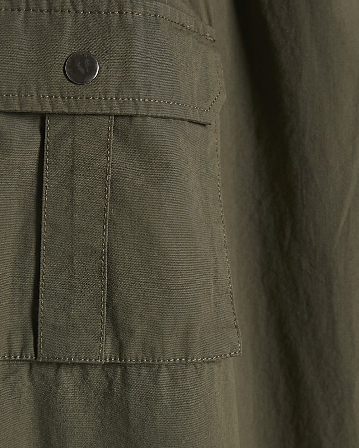 Khaki Utility Style Joggers